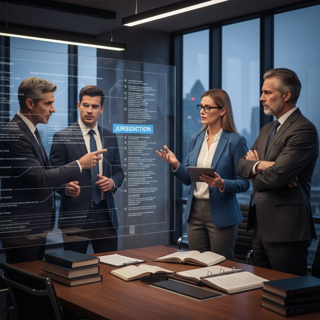 Partnerzy kancelarii dyskutują online o wynikach egzaminu adwokackiego – atmosfera debaty prawniczej