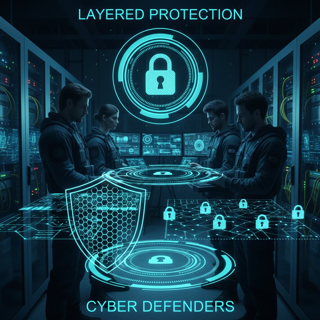 Specjaliści analizują warstwową ochronę systemów komputerowych
