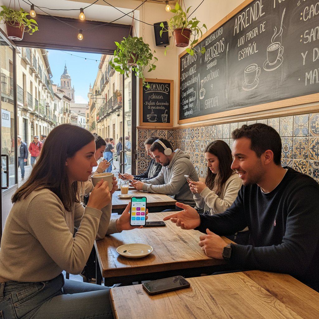 Codzienna rutyna nauki hiszpańskiego słownictwa online