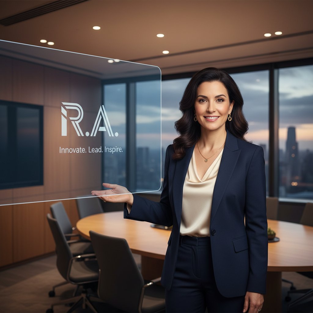 Profil zawodowy na LinkedIn, profesjonalna kobieta prowadzi prezentację – budowanie marki osobistej online