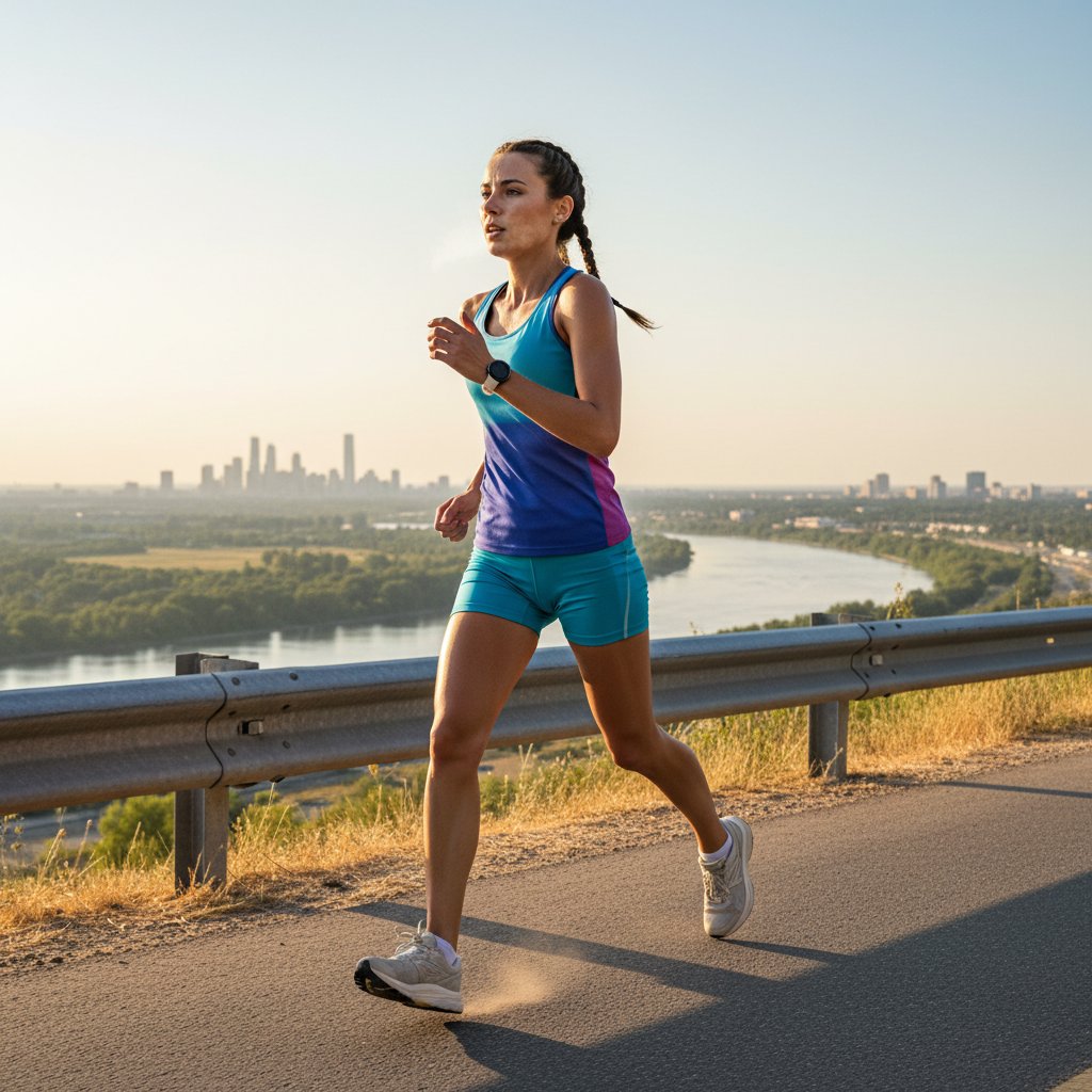 Montaż zdjęć: sportowiec, wokalistka i pracownik biurowy ćwiczący oddech przeponowy w codziennych sytuacjach