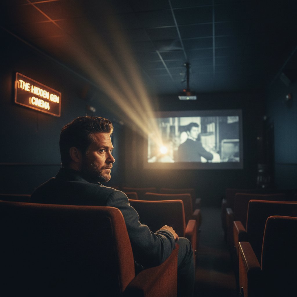 Mark Ruffalo in a lesser-known role, dramatic lighting, highlighting the unknown side of his filmography