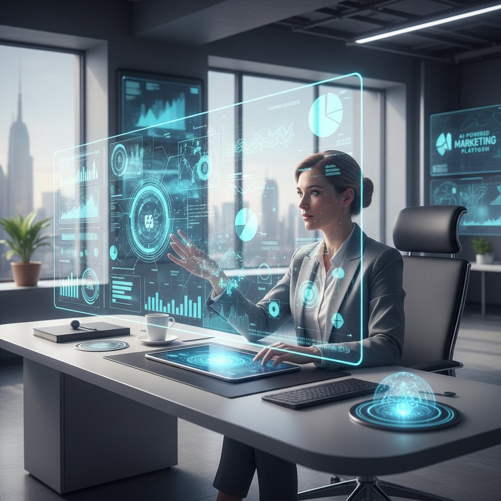 Nowoczesny marketer korzysta z narzędzi AI do analizy skuteczności treści