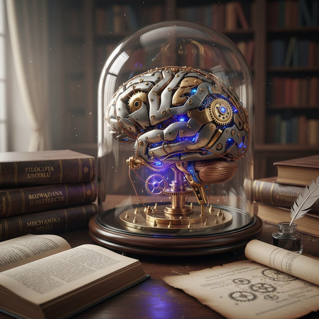 Zbliżenie na mechaniczny mózg i polskie książki filozoficzne