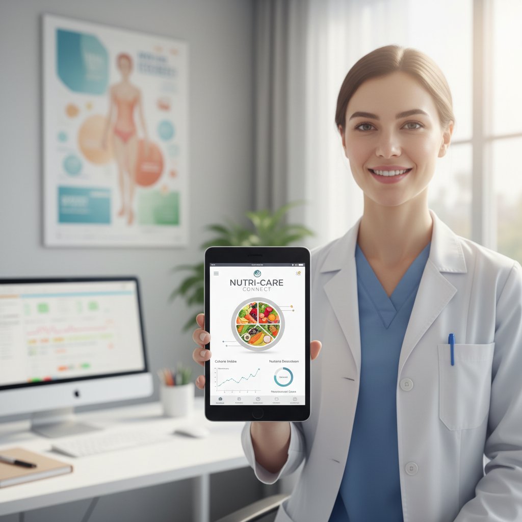 Osoba korzystająca z aplikacji medyk.ai na smartfonie podczas analizy nawyków żywieniowych