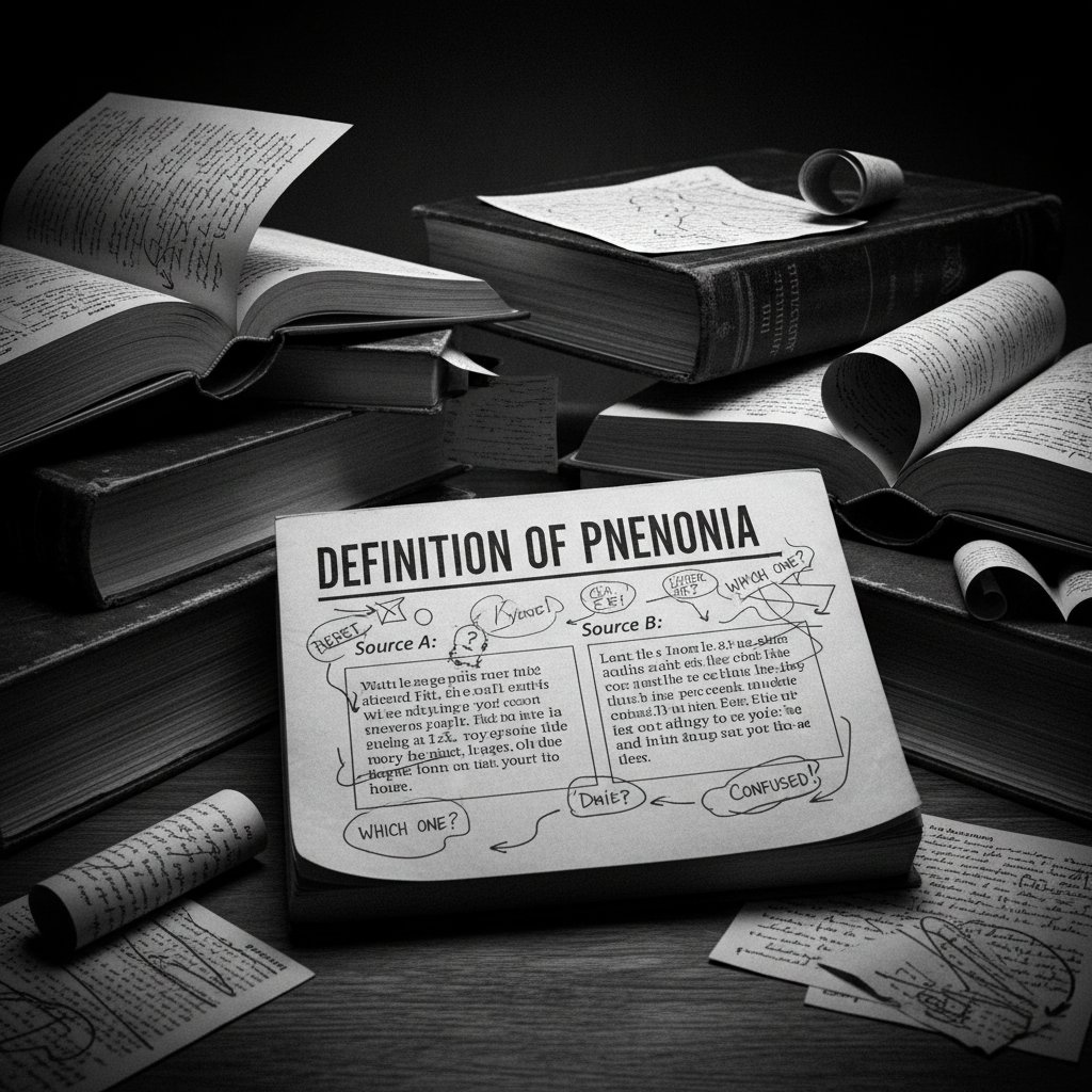 Stare podręczniki medyczne i notatki wyjaśniające historię pojęcia depresji jednobiegunowej