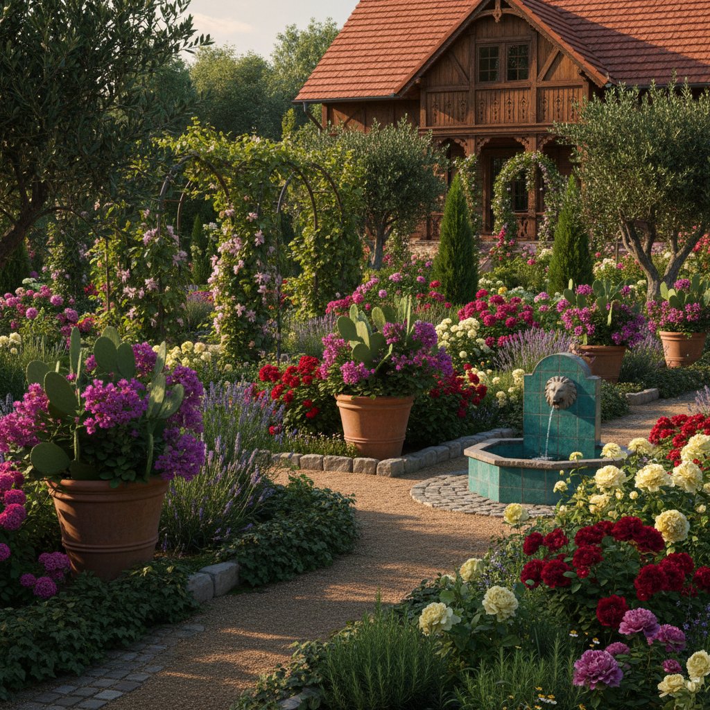 Śródziemnomorskie rośliny w polskim ogrodzie, letnia egzotyka odporna na upał