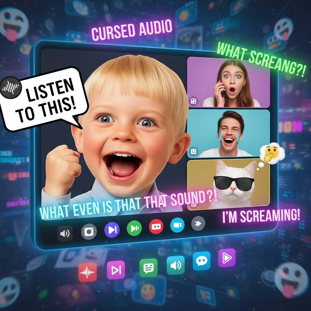 Miks memów, głosówek i reakcji na wideorozmowie, rozmowy online pełne śmiechu