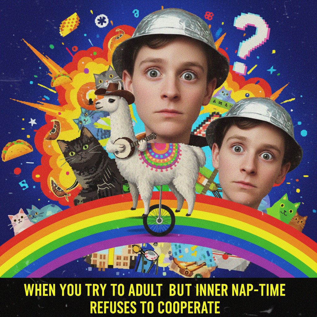 Michael Cera in viral meme formats, surreal collage