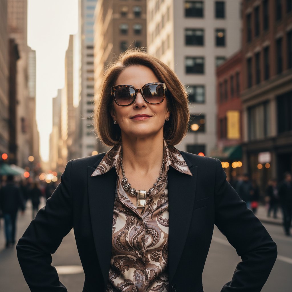 Kobieta z widocznym wolem tarczycy – codzienne życie i siła