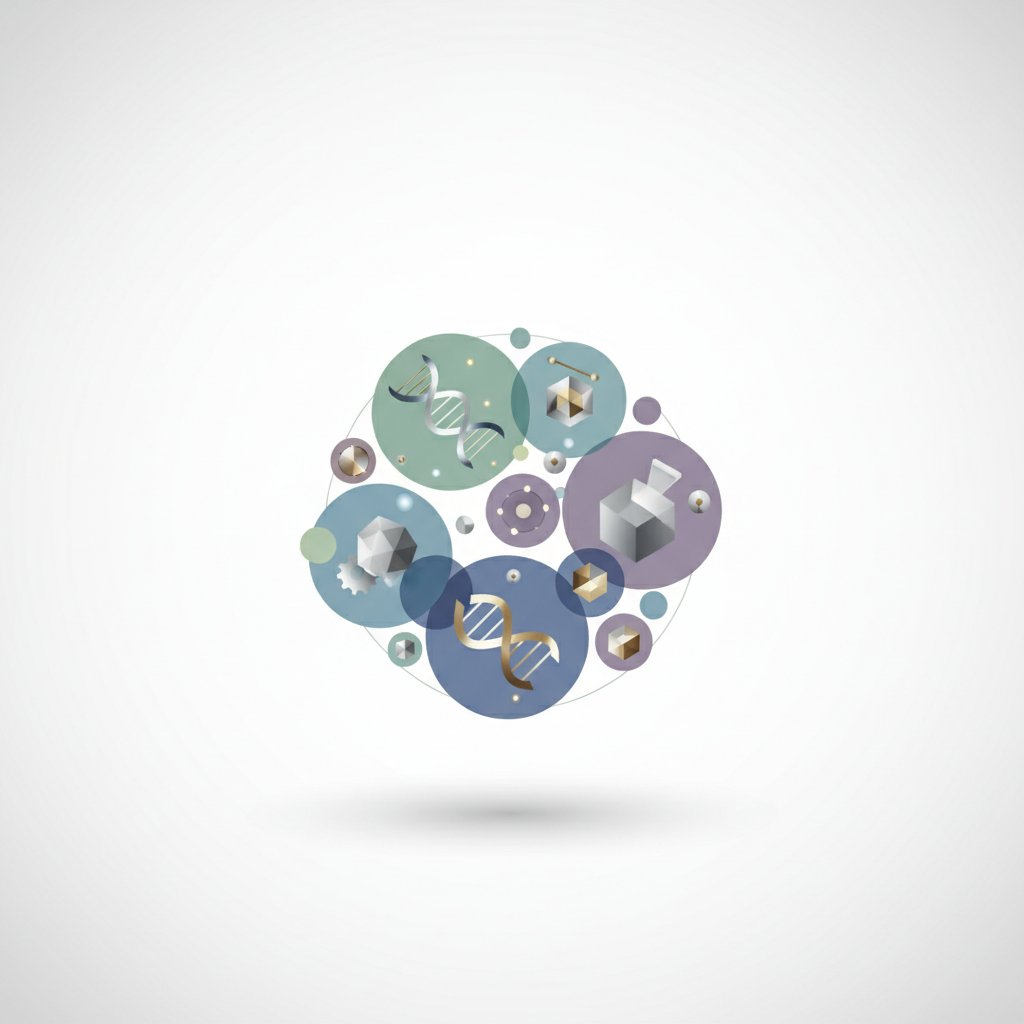 Schemat nanocząstek w kontakcie z komórką ludzką