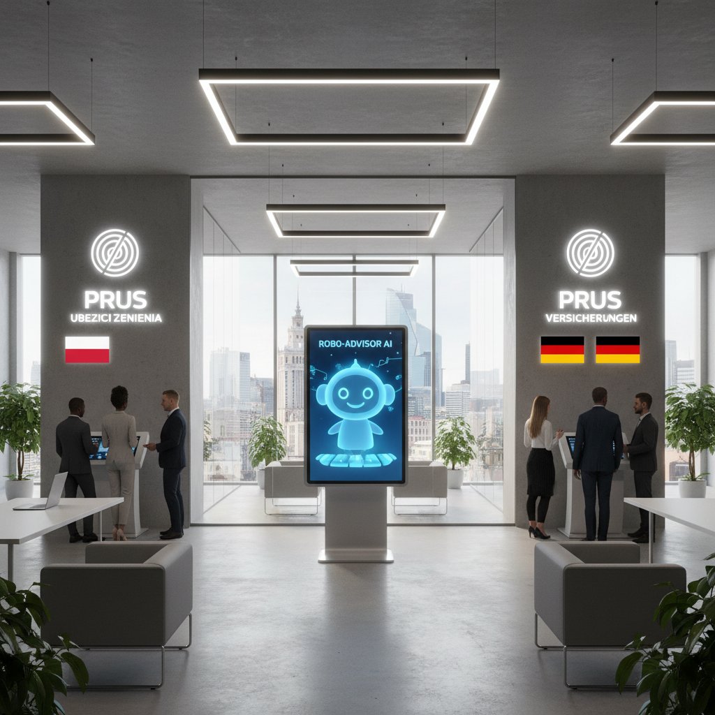 Porównanie nowoczesnych biur ubezpieczeniowych z chatbotami w Polsce i w Niemczech
