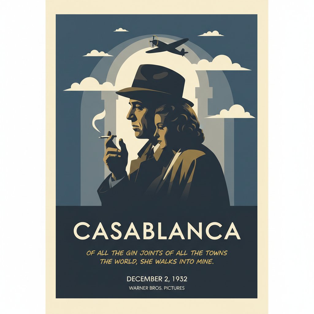 Modern movie posters referencing classic films, pop culture homage movies