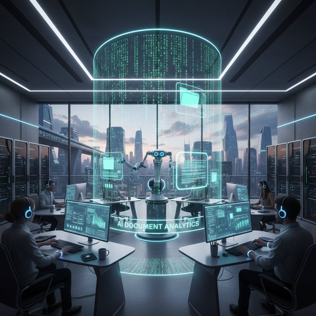 Nowoczesne biuro bez papieru – chatbot AI analizuje cyfrowe dokumenty