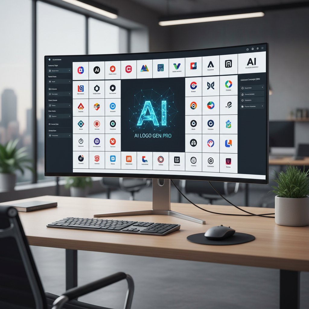 Nowoczesne narzędzia AI do projektowania logo na ekranie monitora – porównanie kreatorów online