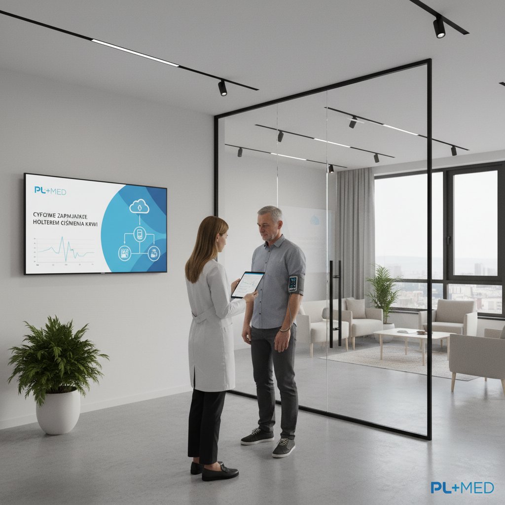 Nowoczesna polska klinika z cyfrową obsługą wyników holtera ciśnieniowego