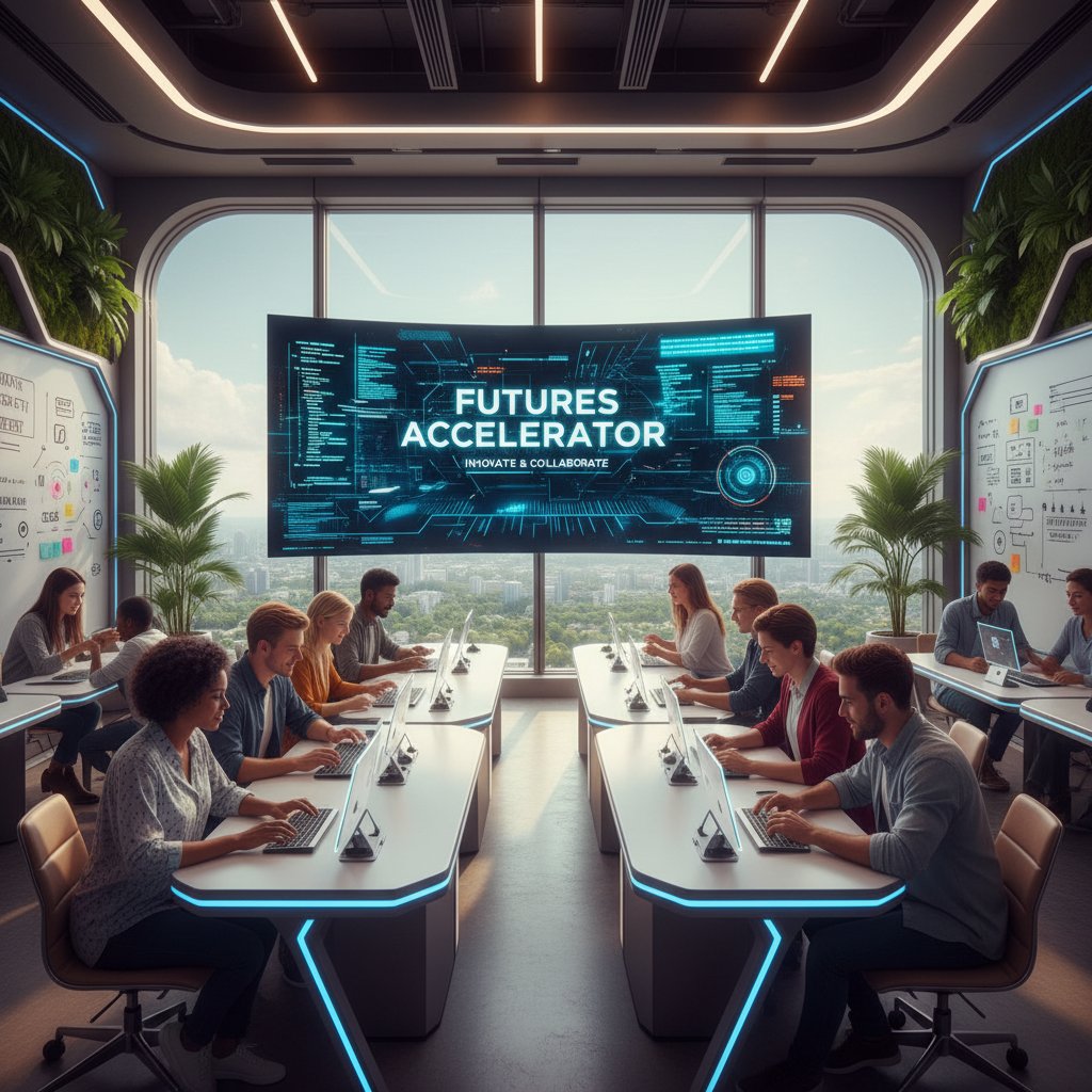 Szkolenie z umiejętności cyfrowych dla pracowników biurowych, nowoczesna sala