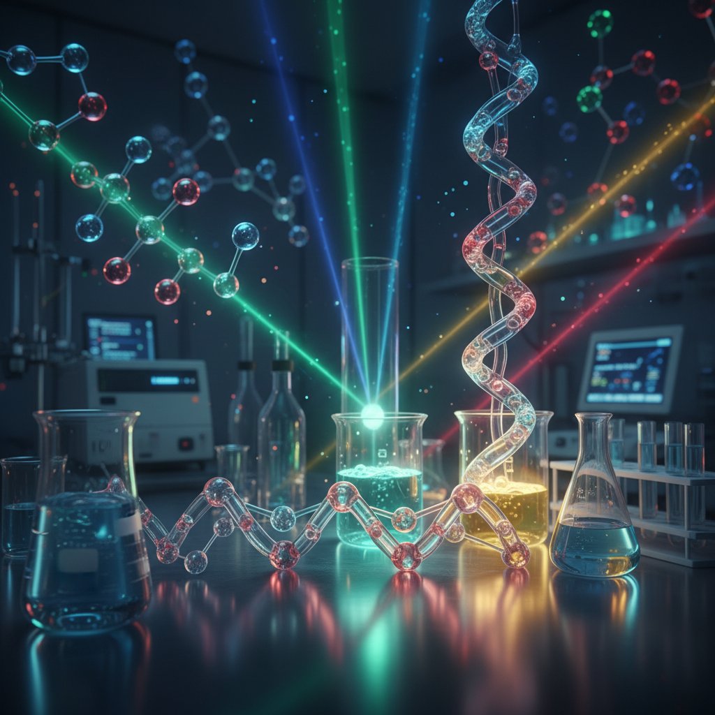 Struktury molekularne terapii fotodynamicznej w laboratorium