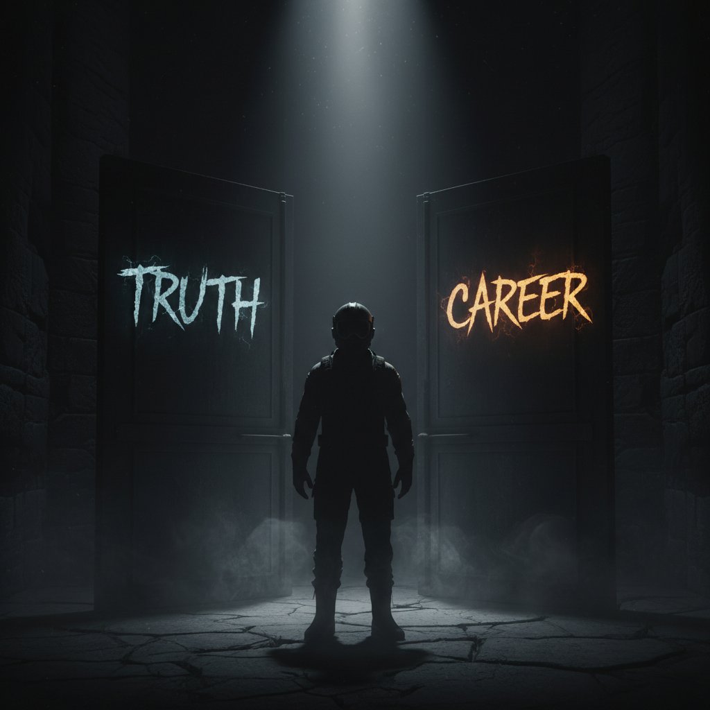 Symboliczny wybór pilota między prawdą a karierą