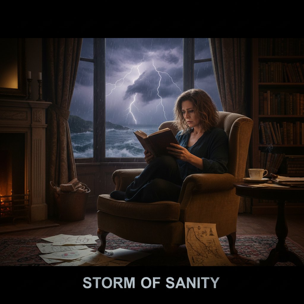 Person watching TV inside while outside is chaos, symbolizing escapism and psychological confrontation in movie crisis movies