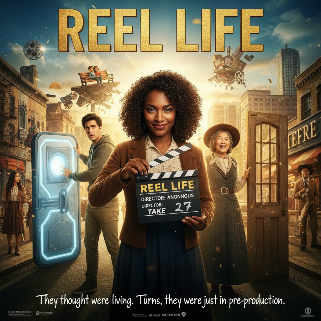 Photo collage of movie posters for self-aware comedies, highlighting diversity in the genre