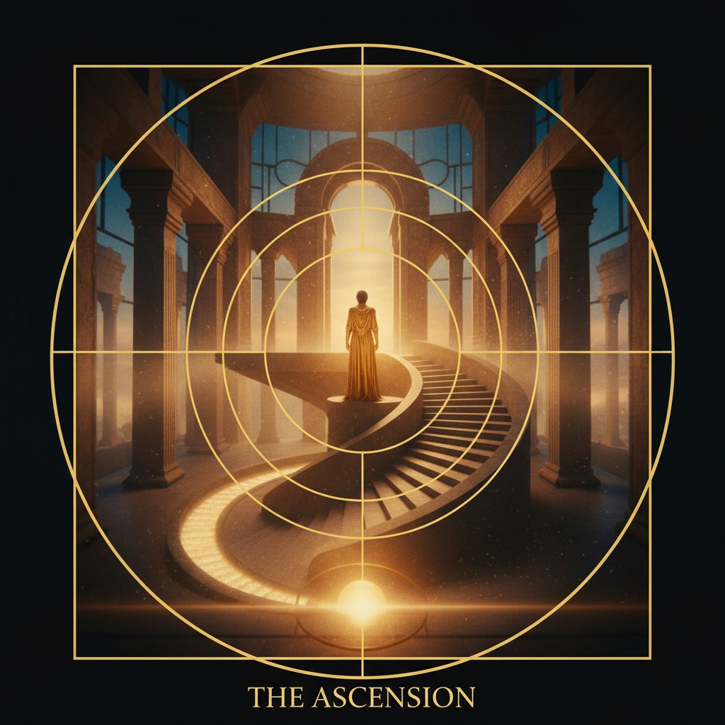 Three-way split showing a movie scene composed using golden ratio, rule of thirds, and central framing for side-by-side comparison