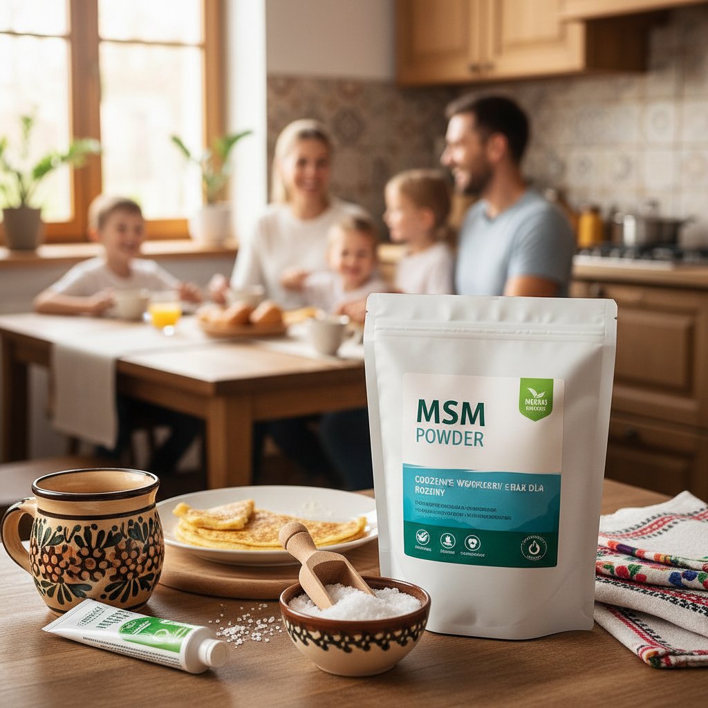 Codzienne stosowanie MSM w polskim domu – sytuacja autentyczna