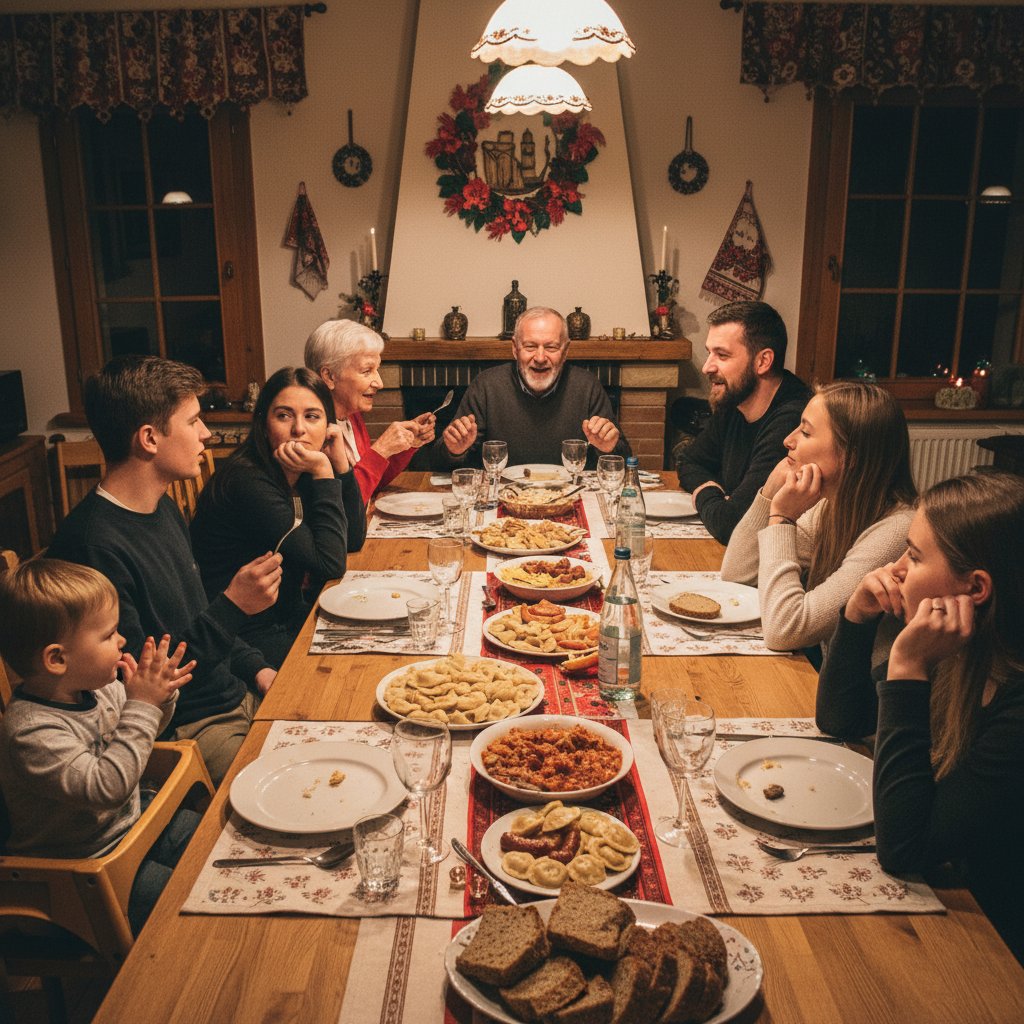 Polska tradycja rozmowy przy stole – rodzinna dyskusja jako źródło kreatywności