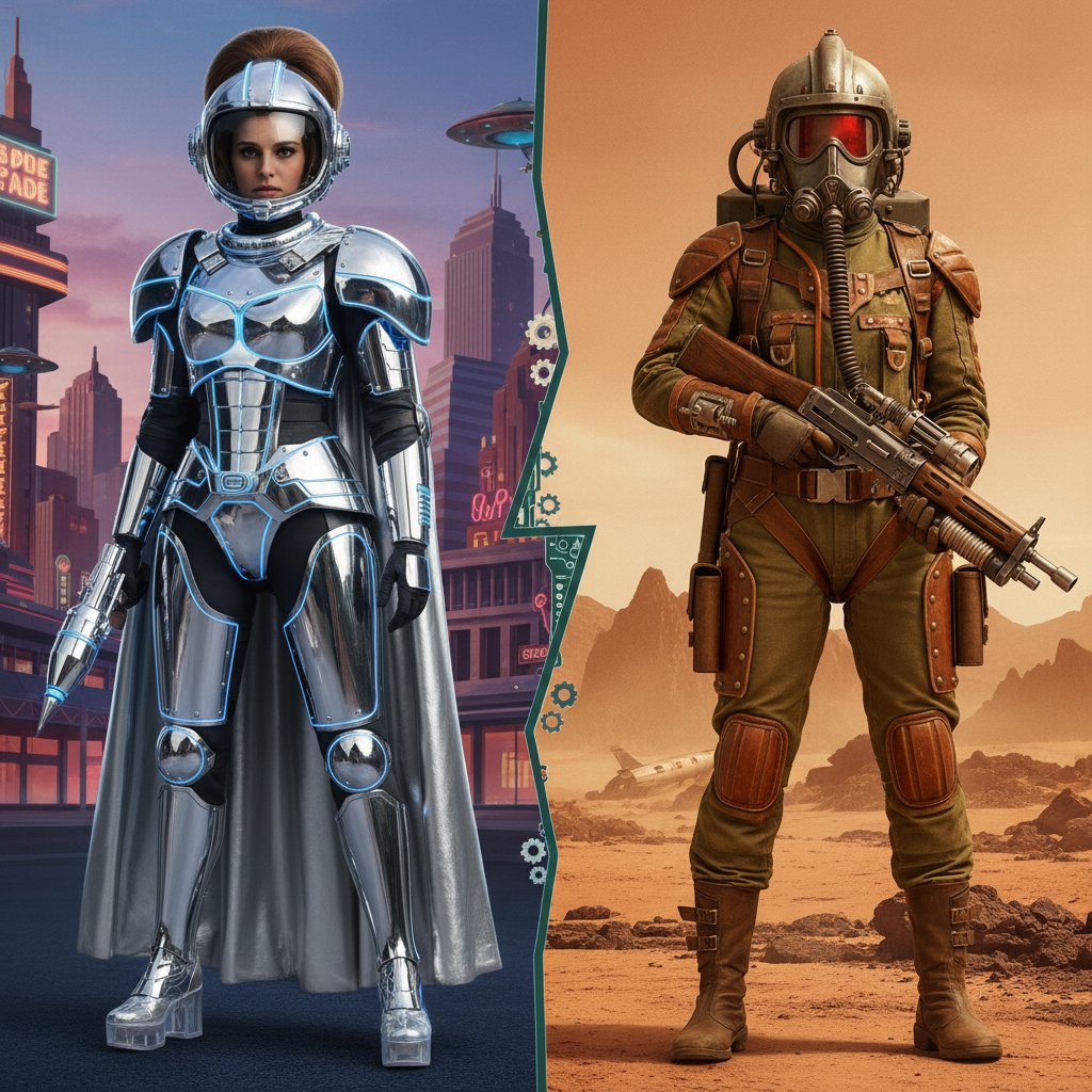 Natalie Portman shifting between genres, visualizing versatility