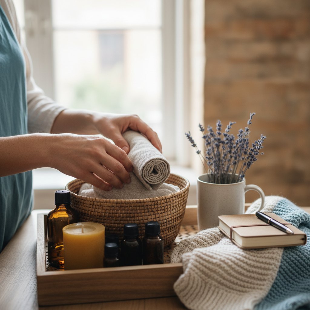 Przygotowanie zestawu do opieki domowej po zabiegu septoplastyki