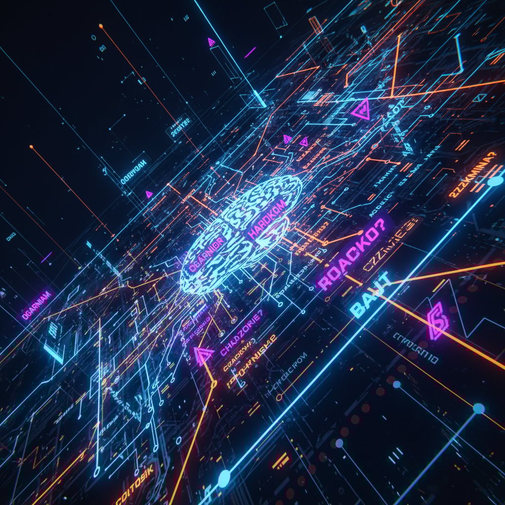 Wizualizacja sieci neuronowej uczącej się polskiego slangu