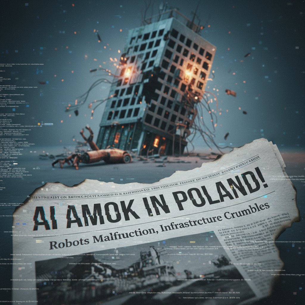 Nagłówki prasowe o błędach sztucznej inteligencji, medialne wpadki NLP w Polsce
