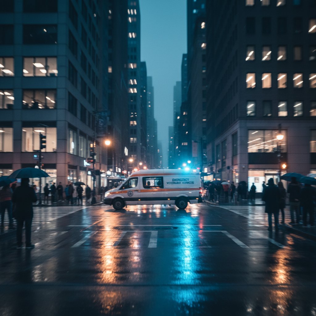 Nocna droga do weterynarza w nagłym przypadku