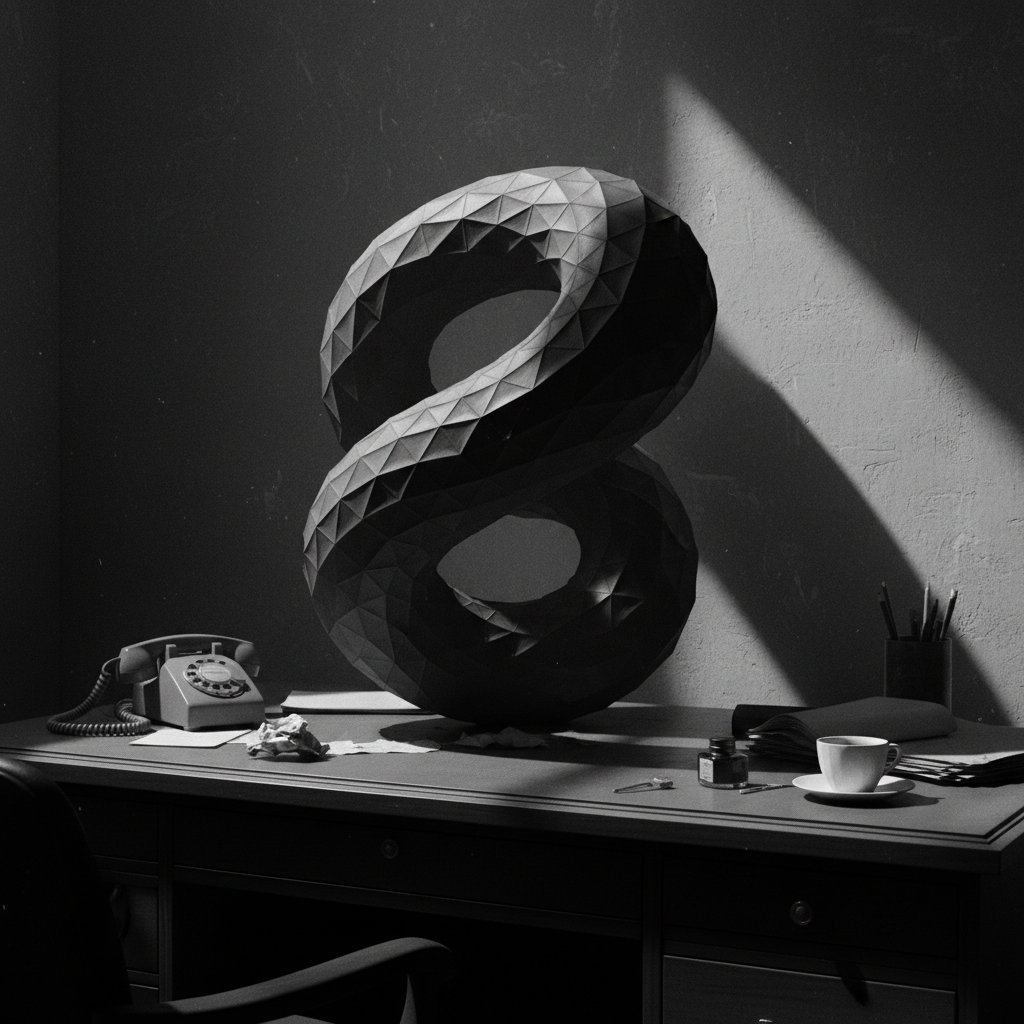 Kontrowersyjny obiekt z druku 4D w cieniu na biurku