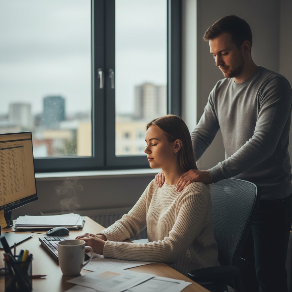 Praca przy komputerze jako czynnik ryzyka zespołu bolesnego barku