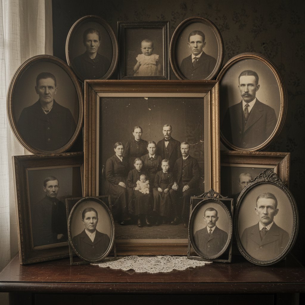 Tradycyjne polskie podejście do emocji na starych fotografiach