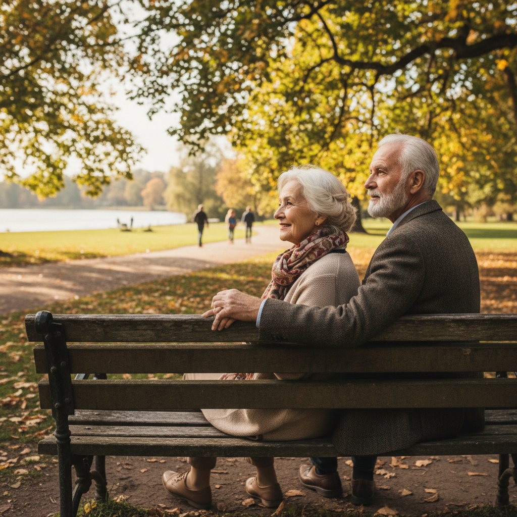 Starsza para jako symbol trwałego romansu
