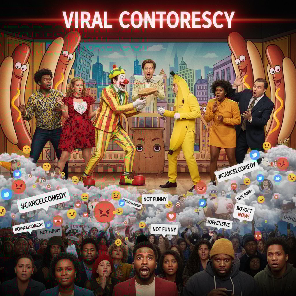 Online backlash to comedy movie controversy