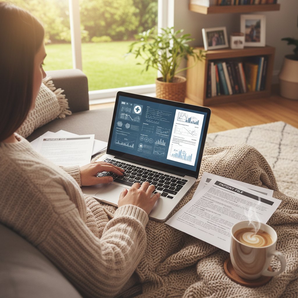 Przygotowanie do konsultacji medycznej online – dokumenty i technologia