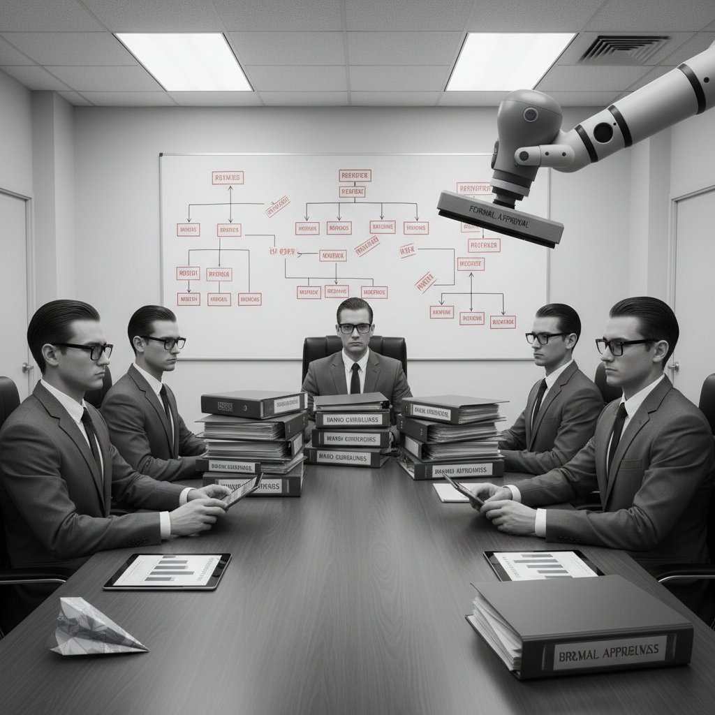 Przeformalizowany zespół marketingowy, brak kreatywności i spontaniczności