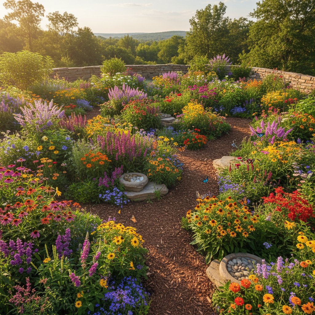 Plan ogrodu przyjaznego motylom