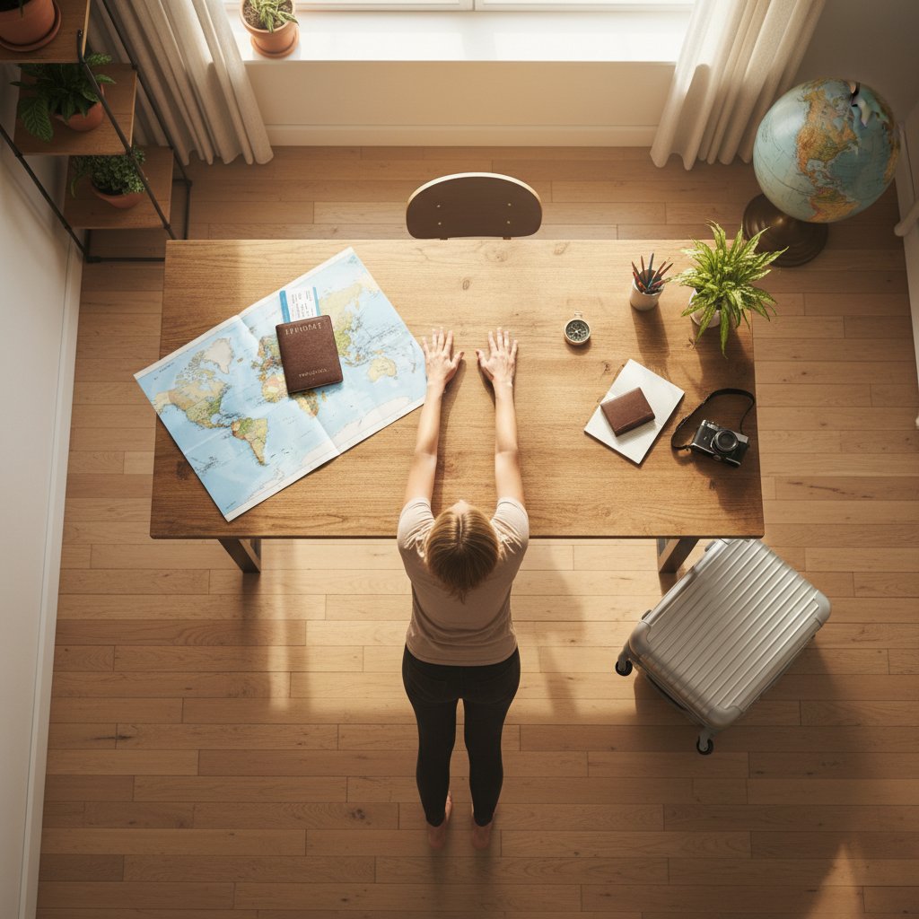 Profilaktyka zatorowości płucnej podczas podróży i pracy biurowej.