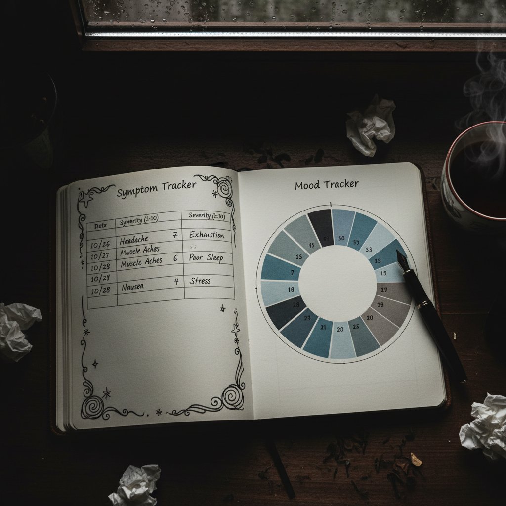 Ręcznie prowadzony dziennik objawów – narzędzie monitorowania osłabienia