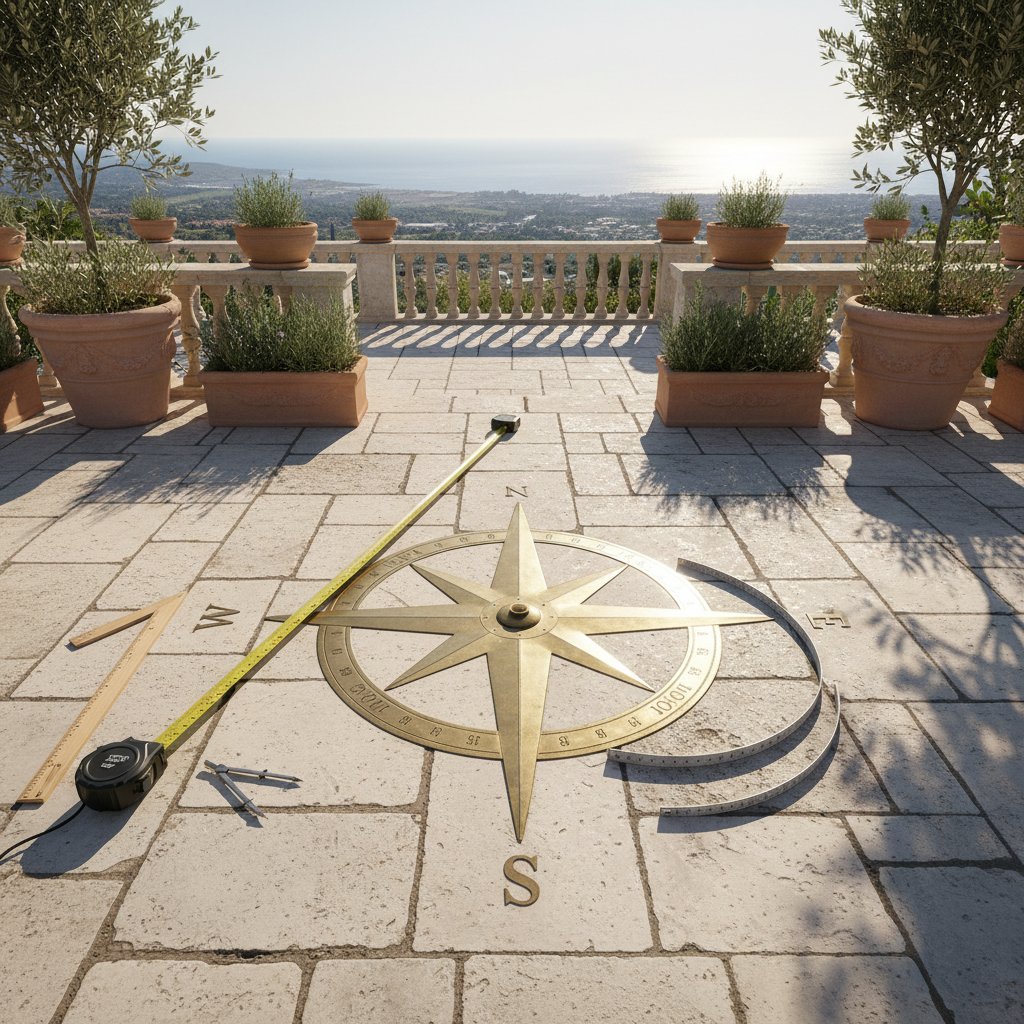 Analiza warunków nasłonecznienia na tarasie