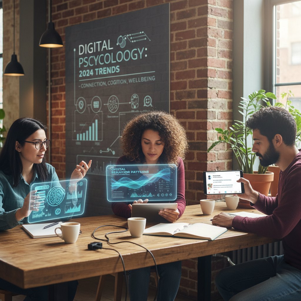 Osoby korzystające z tabletu i telefonu, symbol nowych trendów w psychologii przywiązania