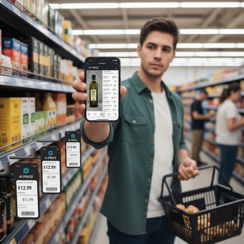 Osoba porównująca dwa ekrany smartfona z cennikiem chatgpt free vs plus