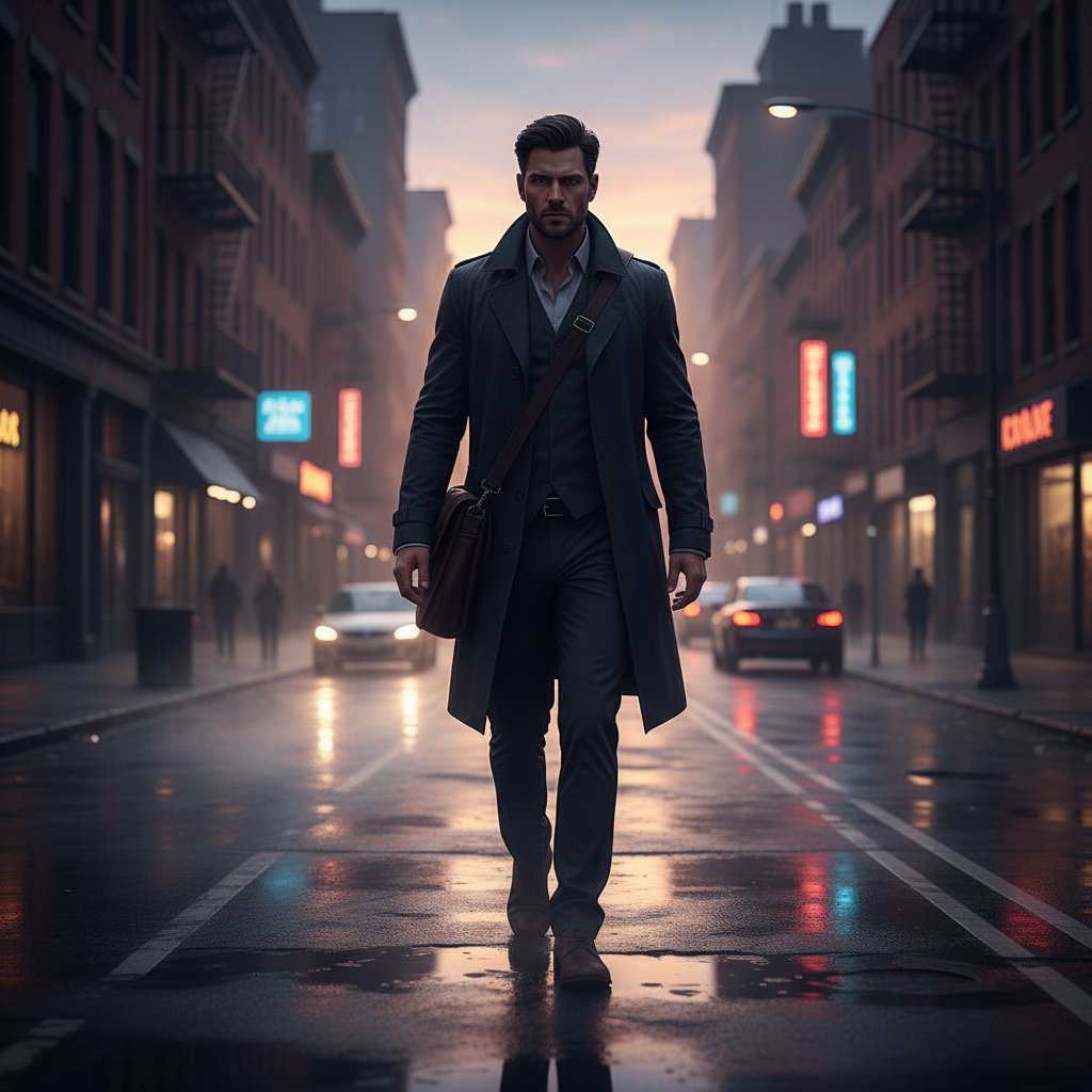 Samotny spacer – symbol nowego początku