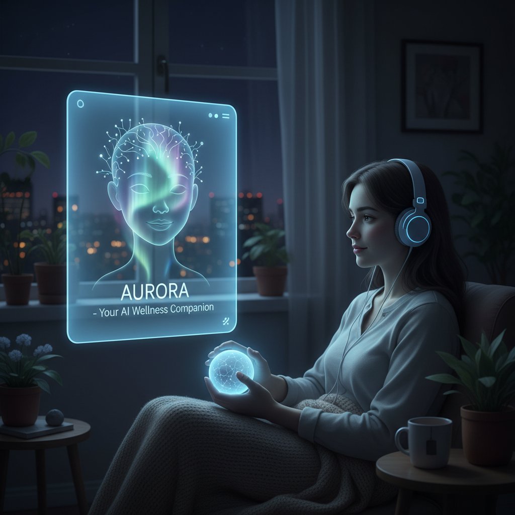 Osoba korzystająca z AI na smartfonie w świetle nocnej lampki – symbol nowoczesnych narzędzi wsparcia psychicznego bez rejestracji