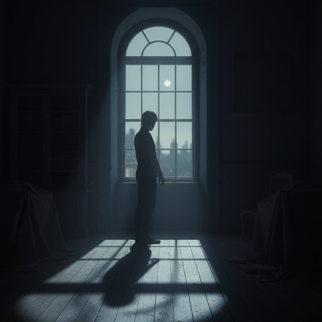 Ofiara prześladowania w samotności, odizolowana od świata