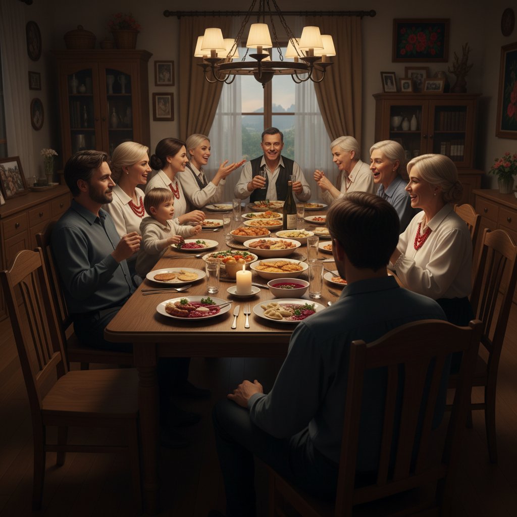 Samotna osoba wśród rodziny – brak akceptacji i wykluczenie